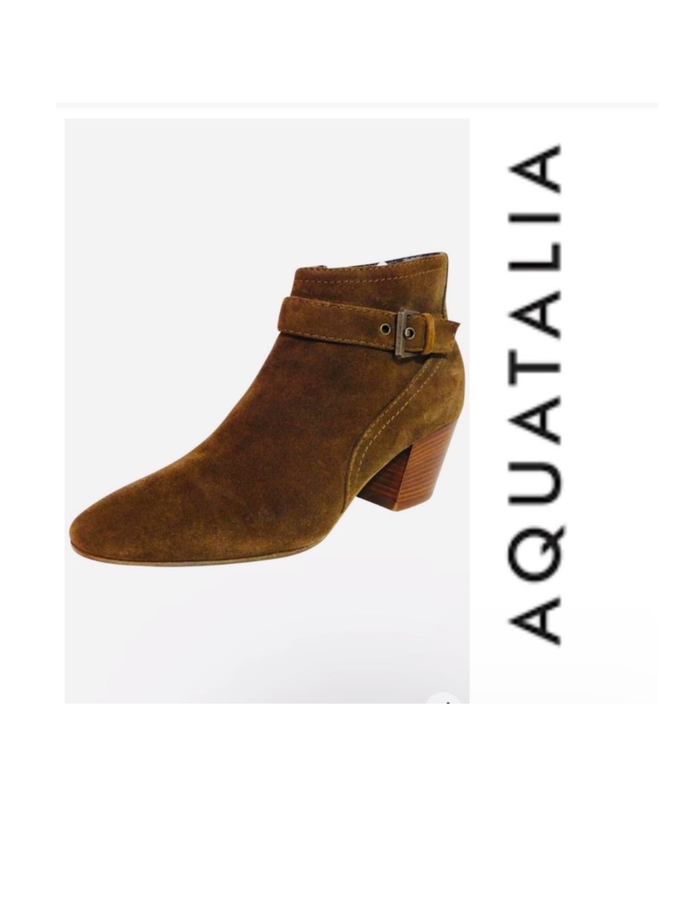 Aquatalia Brown Leather Waterproof Size 6